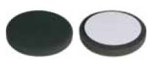 Поролоновые полировальные диски Polarshine,  180 мм, плоские, черные (2 шт.) MIRKA 7993103511