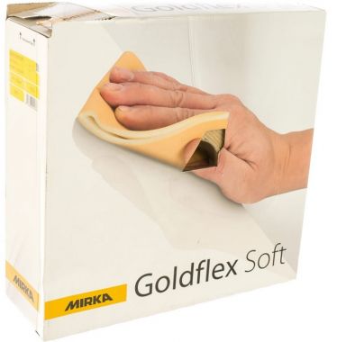 Перфорированные полоски Goldflex Soft • 115 х 125 мм в рулоне, P 150 (200 шт.) MIRKA 2912707015