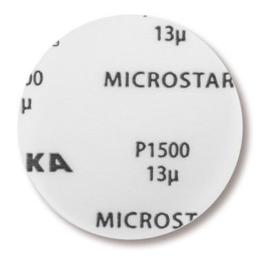 Шлифовальный материал на плёночной синтетической основе липучка MICROSTAR 77 мм P800 MIRKA FM6JT05081 ― MIRKA