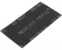 Шлифовальный материал на нетканой основе Mirlon TOTAL 115 x 230 XF (черный) MIRKA 8111202581