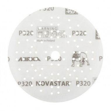 Шлифовальный диск на пленочной основе NOVASTAR 125мм 89 отв 180 MIRKA FG6C209918 ― MIRKA