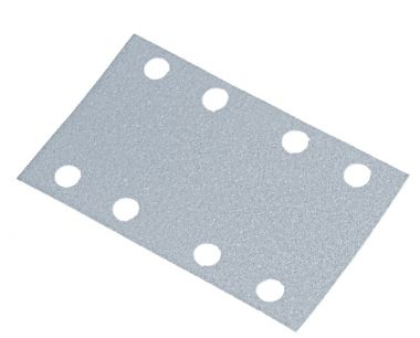 Шлифовальная полоска Q.SILVER 81х133 мм, 8 отверстий, Р100 MIRKA 3668809910 ― MIRKA
