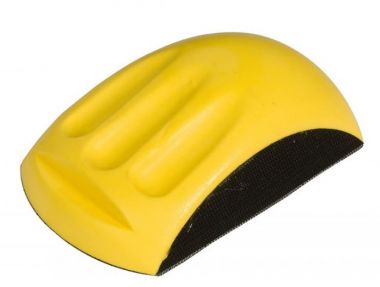 Ручной шлифок на липучке для дисков 150 мм, с загибом, жёлтый MIRKA 8390330111 ― MIRKA